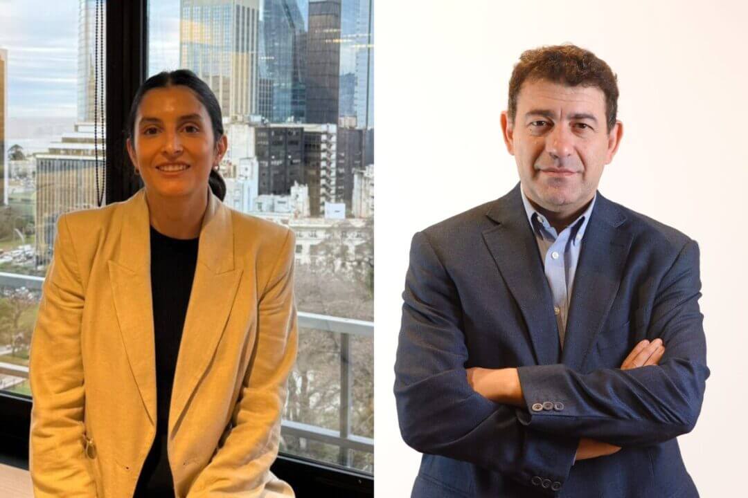 A la izquierda, Candelaria Villagra, Head of Banking as a Service de BIND, y a la derecha, Alberto Murad, CEO de BIND PSP.