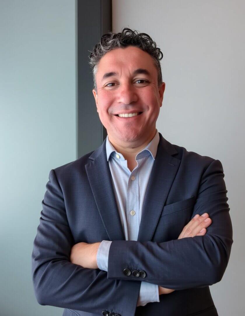 Eduardo Laens, CEO de Varegos y docente universitario especializado en
IA y autor del libro Humanware