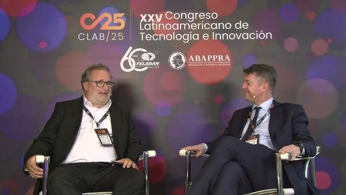 Imagen de Guillermo Tolosa en el Congreso Latinoamericano de Tecnología e Innovación.
