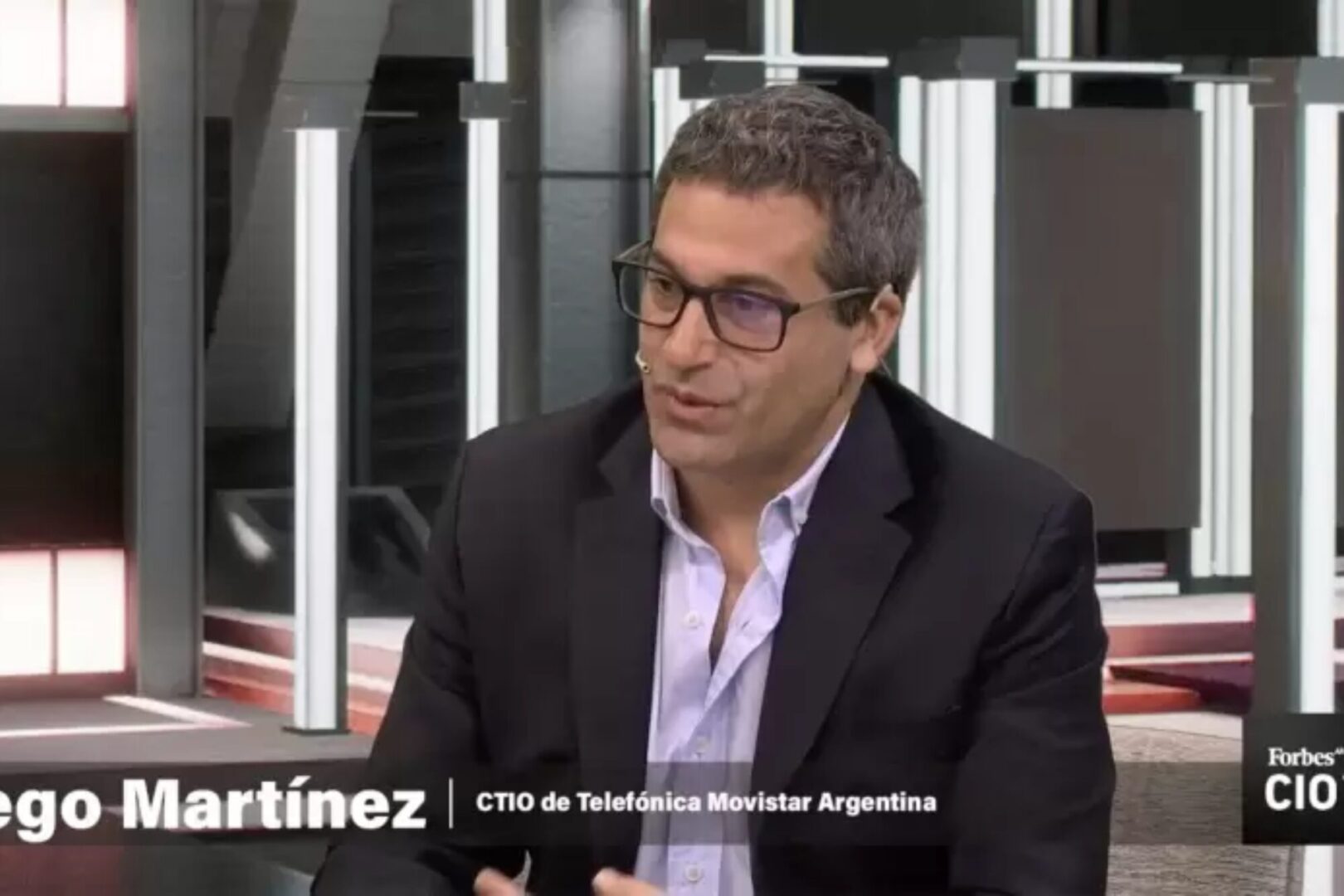 Diego Martínez en entrevista como CTIO de Movistar Argentina sobre tecnología