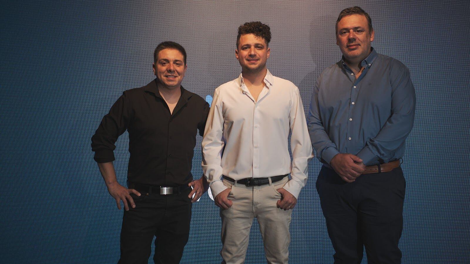 De izq a derecha: Nadir Donemberg, Mariano Buxdorf y Javier Cuenca