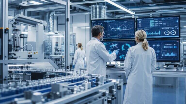 Industria farmaceútica, laboratorios