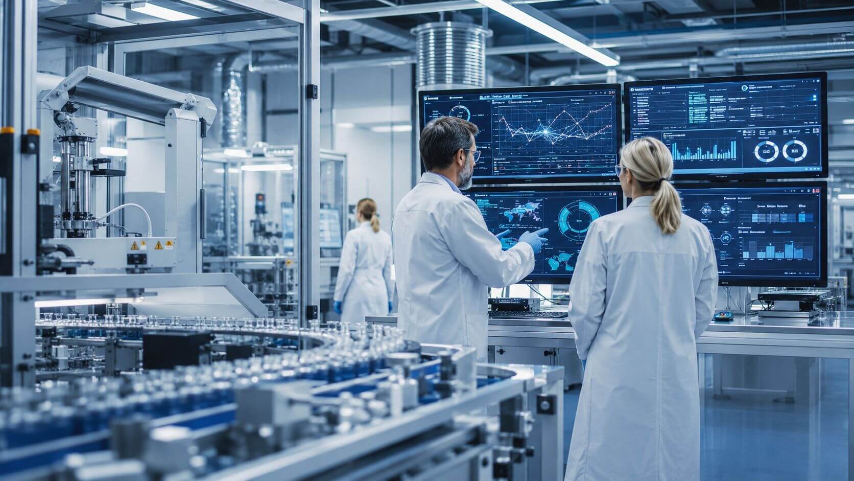 Industria farmaceútica, laboratorios