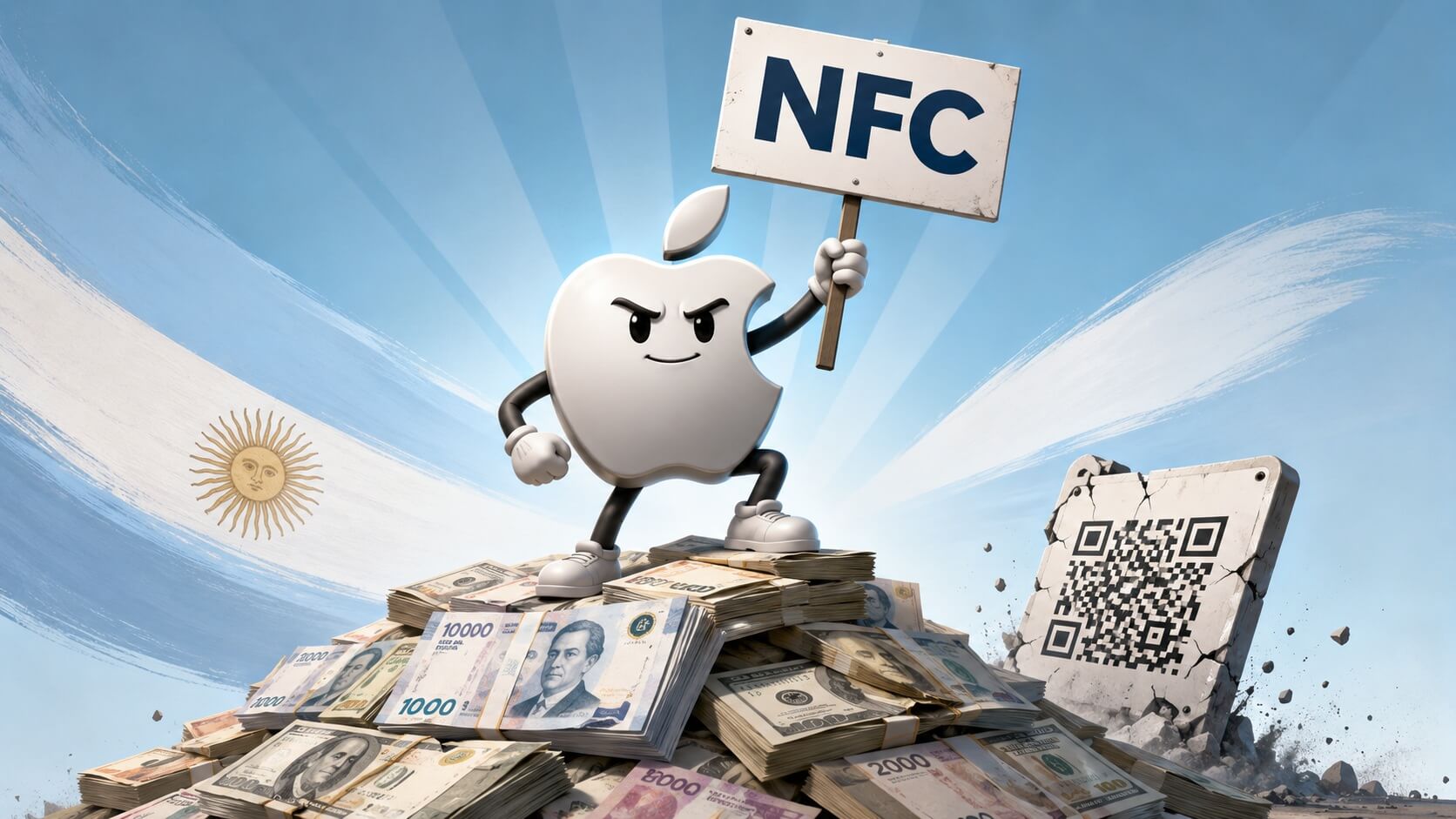 Apple se mete en la batalla entre pagos con QR y NFC.