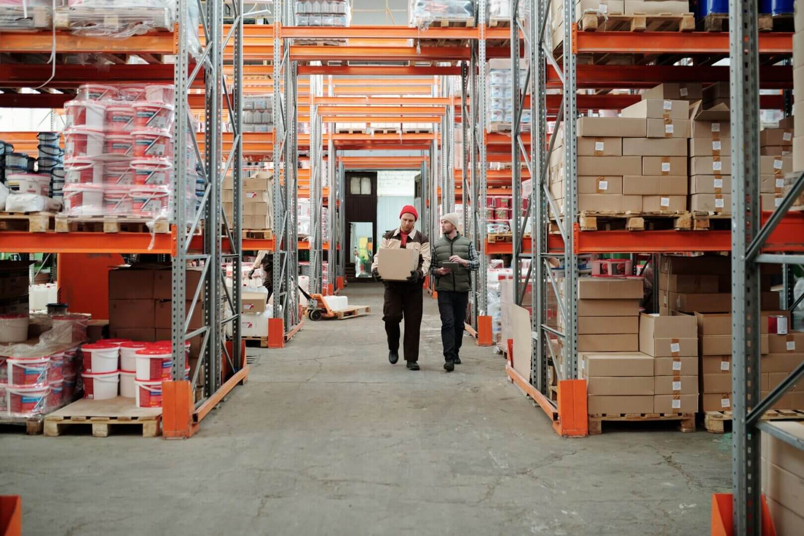 depósito logístico.