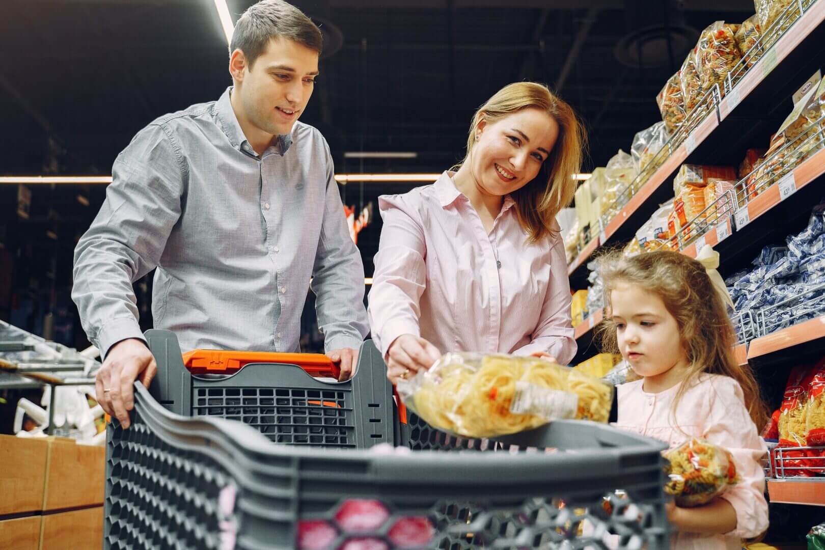 Consumo masivo, compras, supermercados