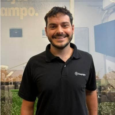 José Ignacio Canterle, ingeniero agrónomo y responsable comercial de DeepAgro
