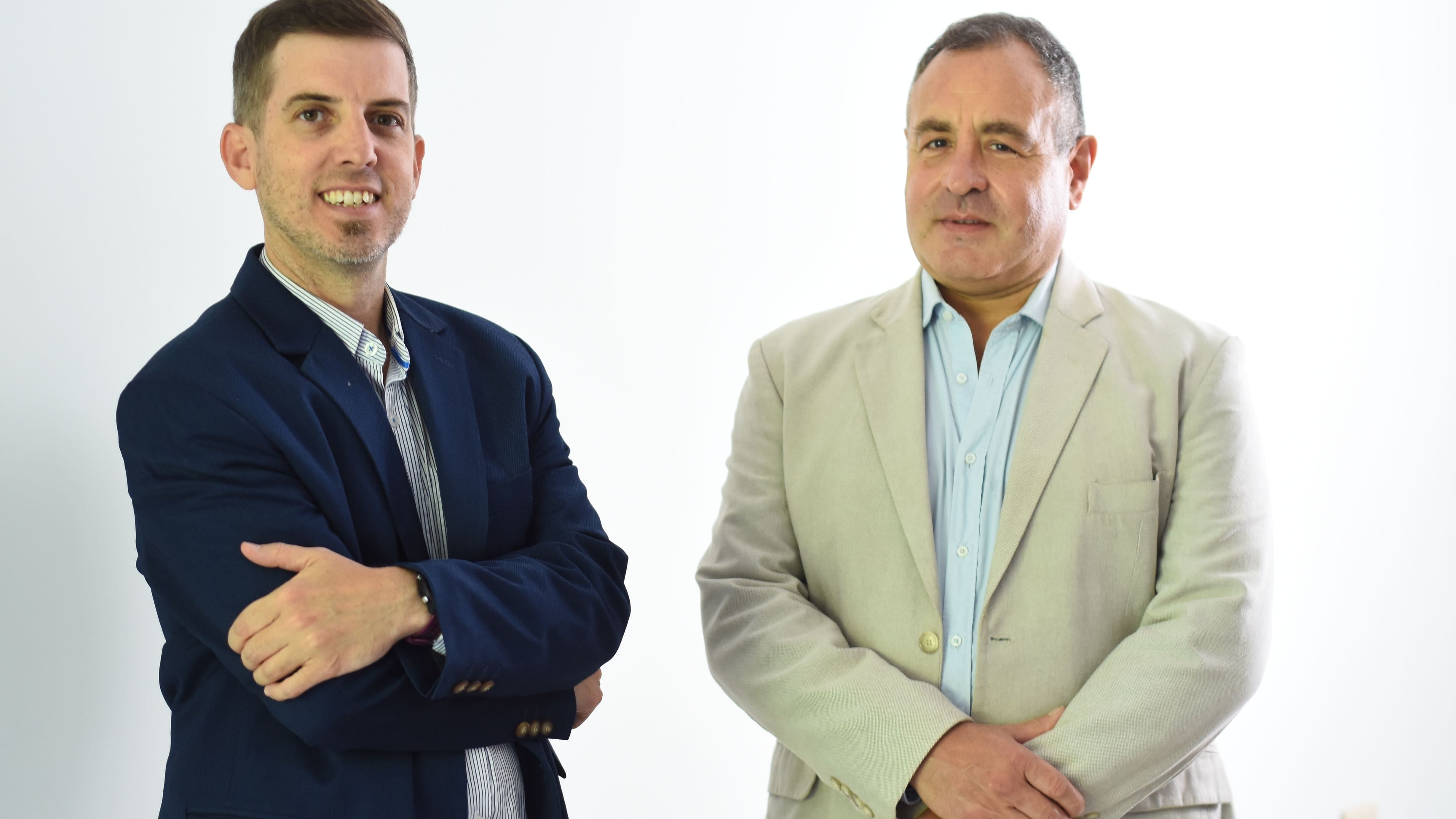Daniel Pablo Paz y Andrés Merli, cofundadores de Logsis